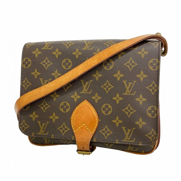 LOUIS VUITTON Brown Monogram Shoulder Bag